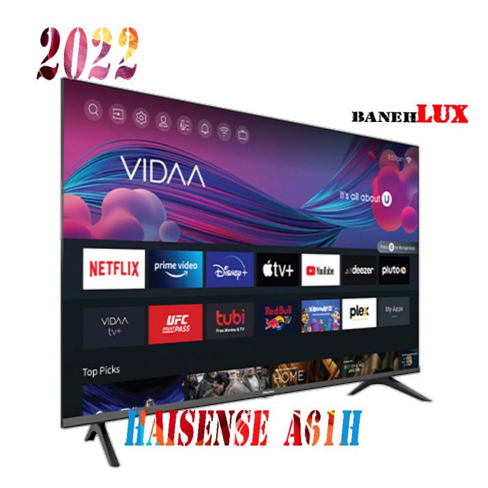 تلویزیون هایسنس 55 اینچ 4K مدل hisense 55A61H